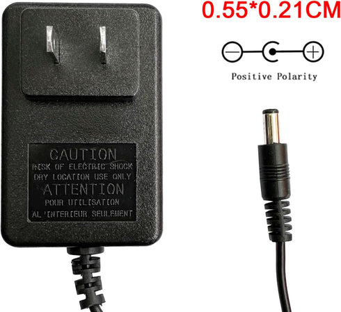 12 Volt Charger with Battery Connection Line for Kids Ride On Toys, Universal Power Wheel Charger for Electric Cars