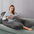 PUCHEN Auraform Body Pillow, Pregnancy Pillows for Sleeping,Maternity Sleeper U-Shape Body Pillow for Adults, Pregnancy