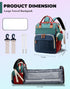 3 1 Backpack Diaper Bag with Changing Station, Waterproof in Diaper with Foldable Changing Pad, Baby Registry Search