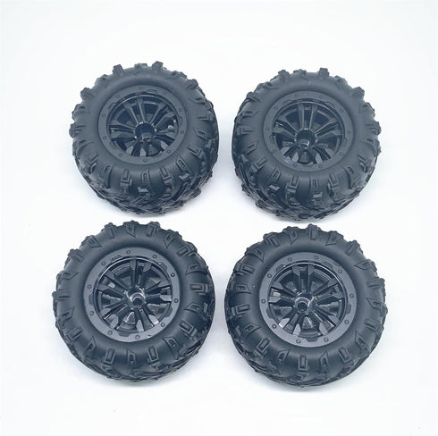4PCS Replacement 85MM Tire Wheel Tyre RC Spare Parts Compatible with JJRC Q117-A Q117-B RC Car