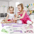 Set 18-Pc 3 4 5 6 7 8 Kids Tool with Electronic Toy Drill & Construction Goggles, Safe ABS Toddler Tool Box & STEM