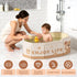 Xynzanic 3M-8Y, Foldable Baby Bath, Collapsible Baby Bathtub Portable Travel Baby Bath Tub with Non-Slip Base, Pop Up