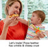FISHER-PRICE BABY Set, 3 Fisher-Price Tiny Treats Gift pretend food infant teething toys