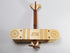 StonKraft Wooden 3D Glider Aeroplane Retro Plane Model - Easy to Assemble Home Decor, Construction Toy, School Project