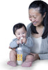 Hands-Free Baby Bottle 4 oz 3m+ (2 - Anti-Colic Nursing System Baby Bottle with Fast Flow Nipple/Teat with Tube Straw