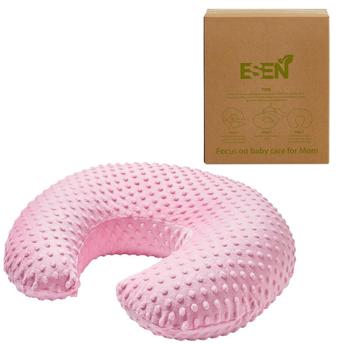 ESEN Baby Nursing Pillow and Body Positioner for Breast Feeding and Bottle Feeding, Ultra Soft Baby Breastfeeding