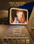 Baby Car Mirror With Light - Rechargeable 2000mA Rear Facing Hook Clip Design for Crystal Clear View
