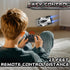360 3 4 5 6 7 8-12 Wall Climbing Remote Control Car, Rotating RC Stunt Car with Headlight, Rechargeable RC Cars Toys