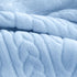 3D Cozy (30x40 inch, BORITAR Fleece Baby Blanket for Girls Boys Fluffy Fuzzy Flannel Soft Warm Plush Bed Blanket