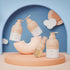 100% SET 12 OZ (Set 2) Babyology - Edible Ingredients - All Natural Baby Wash and Shampoo Rose + Organic Baby Lotion