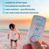 50, Bliss Baby Mineral Face Sunscreen Stick, SPF Natural Zinc Oxide, Unscented, Hypoallergenic & Dermat Tested