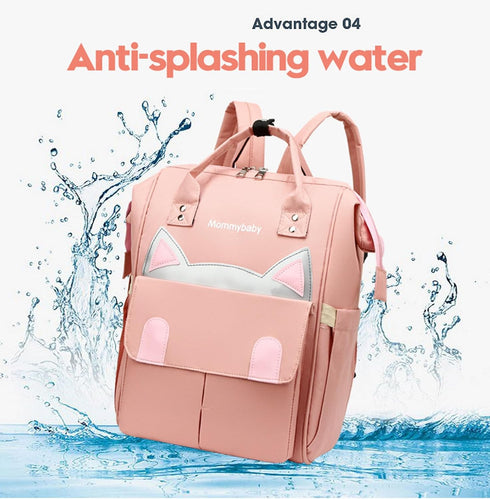 Ybberik Backpack Diaper Bag Multifunctional Large Capacity Baby Bags for Moms Dads