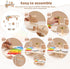Promise Baby Musical Instruments, Wooden Percussion Instruments for Kids, Montessori Educational Toddler Toys