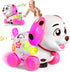 1 1st 6-12-18 1 ToddlerCley Musical Puppy Toys for Year Old Girl Gifts, Birthday Gril Gift, Bilingual Baby Toy Months