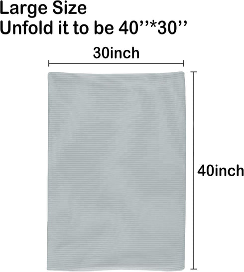 lasoftan 40 30 inches, 2 Jersey Swaddle Blanket, Ultra Soft Stretchy Receiving Blanket, Newborn Swaddle Wrap for Boys