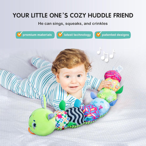 0-3-6-12 Infinno Baby Musical Stuffed Sensory Toys for Girls and Boys, Infant Soft Security Toys for Newborns Months