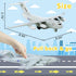 CORPER TOYS Diecast Plane Metal Pull-Back Aircraft Toys, Air Plane Model for Kids Birthday
