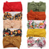 KIDOCHEESE Oversized Bows Baby Girl Headbands with Nylon Elastics, Large Hair Wraps for Newborns and Toddlers