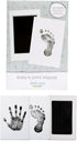 Clean-Touch Babyprint Ink Pad, No Touch Keepsake Ink Pad for Baby Handprint or Footprint, Black Ink