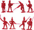 BMC Revolutionary War Plastic Army Men - 34 British, American, French Soldiers