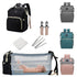 ANWTOTU Baby Diaper Bags with Changing Station,Waterproof Diaper Bag Backpack for Moms