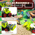 69 Playset, 3 4 5, 6 7 Aprilwolf PCS Farm Sensory Bin Toys Sandboxes with Sand, Farmer Tractor & Farm Animals Figures