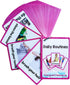 Lilias Daily Routines Flash Cards - Toddler Learning Toys, Preschool Learning Toys, Homeschool Supplies, 45 Cards in