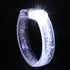 LED Light up Bracelets, White Glow Wristbands Party Favors, 12 Pack for Birthday, Halloween, Kids over 3 Years