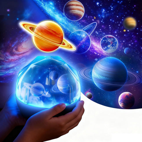 TOURACE Solar System Projector, Star Night Light for Kids, Planet Toys, Space