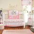 4 Set EVERYDAY KIDS Precious Moments Noahs Ark Pc Crib Bedding for Girls Nursery Includes Baby Bed Quilt, Fitted Sheet