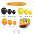 Construction Party Balloon Garland Kit, Construction Birthday Party Supplies Orange Black Yellow Balloon Garland