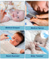 Baby Healthcare and Grooming Kit, Electric Safety Nail Trimmer with Hair Brush Comb for Newborn Infant Toddlers, Baby