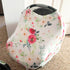 Stretchy Baby Car Seat Cover for Boys and Girls - Multiuse Nursing Covers, Shopping Cart/High Chair/Stroller Canopies