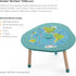 Stokke MuTable DISKcover, We R The World - Double-Sided Play Board with Game, Puzzle, Dice, Tokens & Cards
