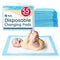 Reli. Disposable Changing Pads for Baby (55 Pack) | Disposable Diaper Changing