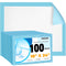 CACASO 100 Pack Disposable Changing Pads,18 in x24 in Baby Disposable Underpads,Absorbent Incontinence