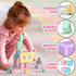 32pcs Magnetic Blocks Building Cubes for Toddlers, Creative Learning Toys for Preschool Montessori Sensory