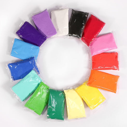 Ecurfu 36 Air Dry Clay Colors, DIY Modeling Clay with Tools, Toy Gifts for Kids