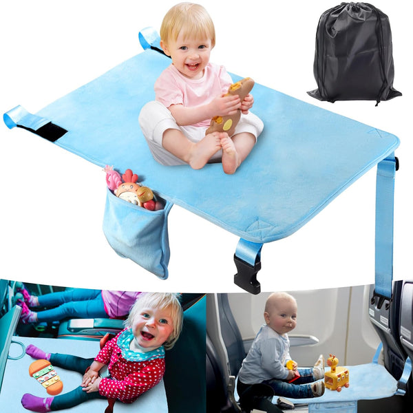 Toddler Airplane Bed, Portable Kids Airplane Seat Extender, Airplane Travel Essentials for
