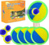 Outdoor Games - Beach Toys, Toss and Ball Set with 4 Paddles
