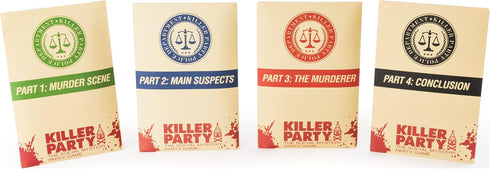 Killer Party - Kiss of Death, The Social Mystery Party Game for Ages 16 and Up