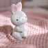 0-6 0+ Sylvi Natural Rubber Baby Teether Toy, Rabbit Teething Toy for Sore Gums Months, Soft Sensory Chew Toy Easy