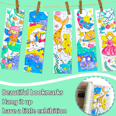 5Pack Sets 4-8, JUNQIU Water Color Paint for Kids, Paint With Water Books for Kids Ages Pocket Watercolor Painting