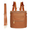 miss fong Small Diaper Bag Mini Diaper Bag, Leather Diaper Bag Backpack