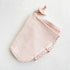 (15x15) Ali+Oli Pacifier Blanket Holder (Pink Flowers) Soft Muslin Cotton Cuddle Blanket with Button Snap Closure