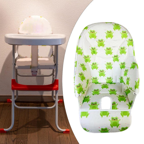 Generic Comfortable Frog High Chair Cushion Cover - Easy to Clean Dining Seat Pad