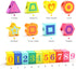 TOP BRIGHT Wooden Lacing Beads for Toddlers, Kids Fine Motor Skills Montessori Toys for 2 Year Old Birthday Gifts