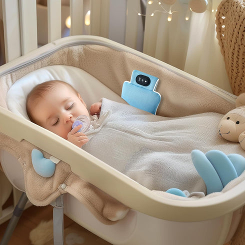 3 90 Baby Vibrating Sleep Soother, Baby Sleep Aid, Newborn Soothers for Help Sleeping, Adjustable Vibration Modes, Min