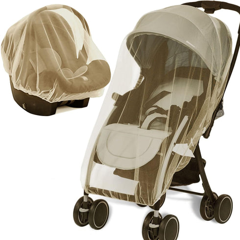 Wanateber Mosquito Net for Stroller - Protective 2Pack Perfect Bug Net for Strollers,