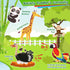 1-3: 1 2-4 Busy Book for Toddlers Busy Board for Year Old Montessori Toys, Quiet Books Toddler Activity Board